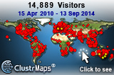 Locations of visitors to
                this page
